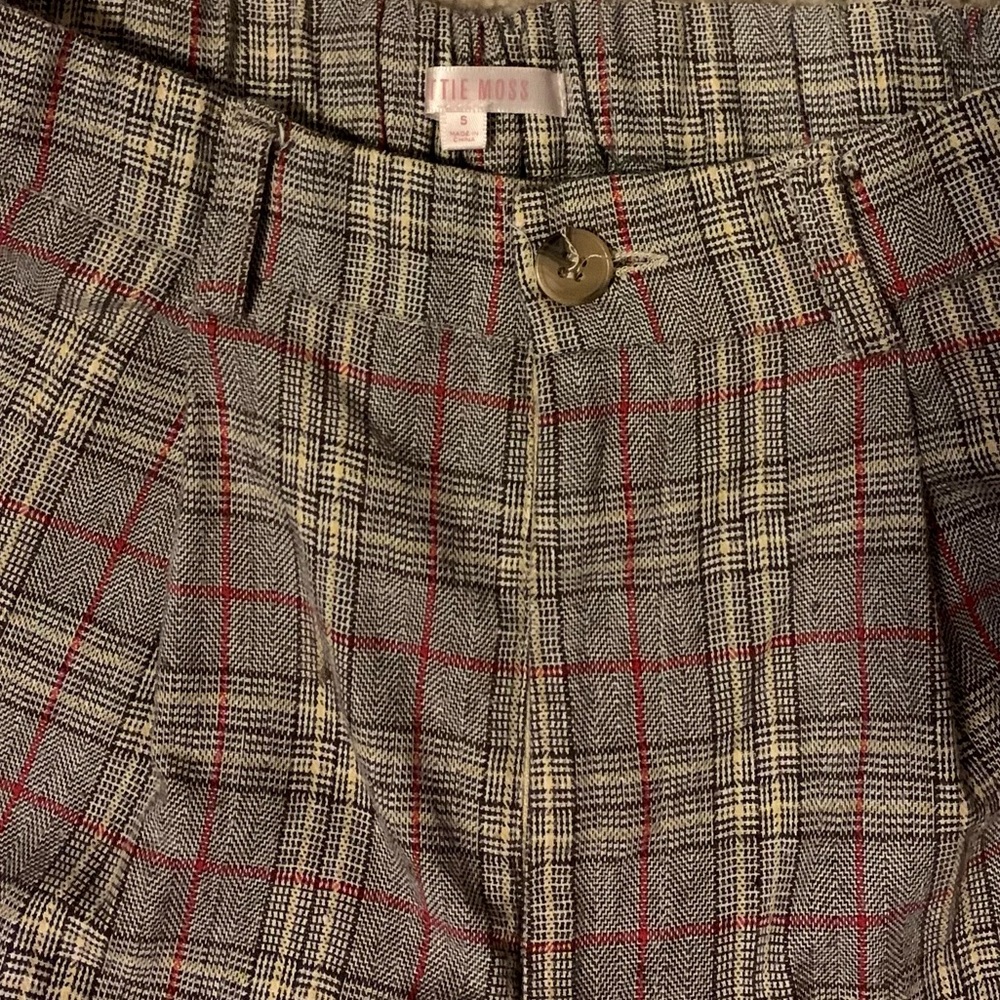 Plaid pants